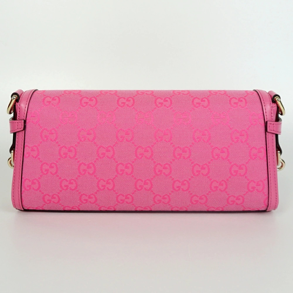 Gucci Shoulder Bag Luce Blossom Rose Pink Handbag
